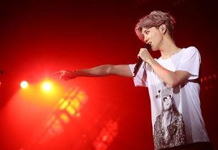 鹿晗演唱会 娱乐圈,粉丝热情高涨