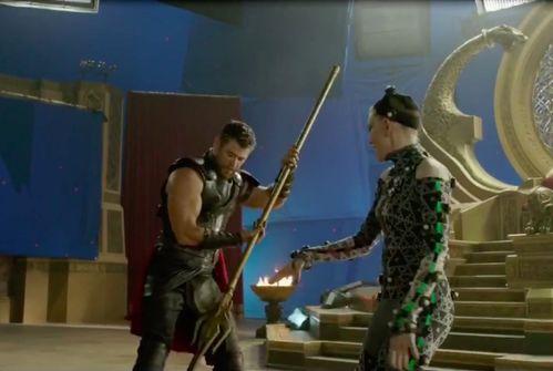 雷神3》花絮,诸神黄昏幕后揭秘：特效奇观背后的故事