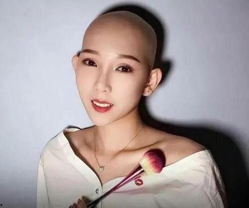 光头女网红,颠覆传统审美，引领潮流新风尚